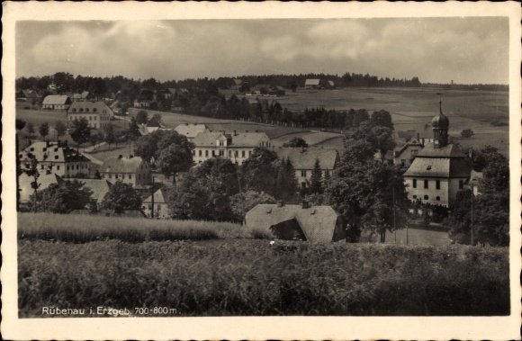 Ansichtkaart Rübenau Marienberg Ertsgebergte, overzicht