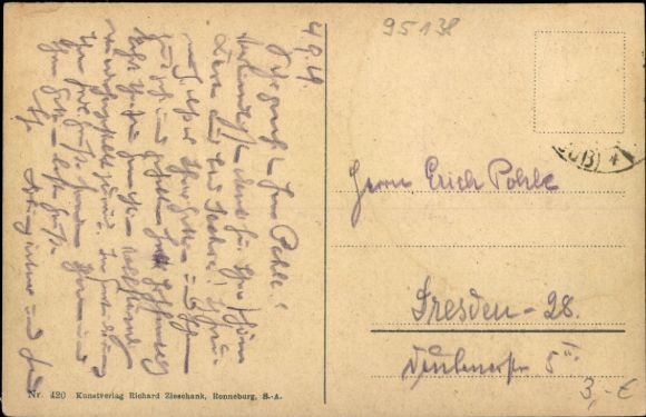 Postcard Hölle Naila in Upper Franconia, general view