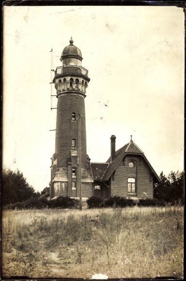 Photo Krynica Morska Baltic resort Kahlberg Pomerania, lighthouse