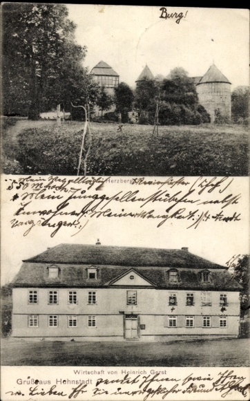 Breitenbach am Herzberg, Herzberg Castle, Hohnstadt Farm, Heinrich Gerst Inn