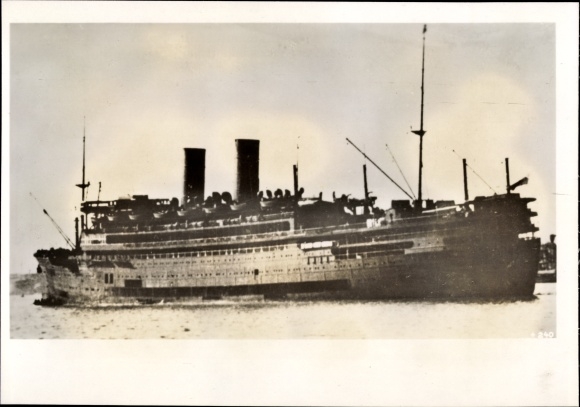Foto Heinrich Hoffmann, P&amp;O stoomboot onderkoning van India, sept. 1942