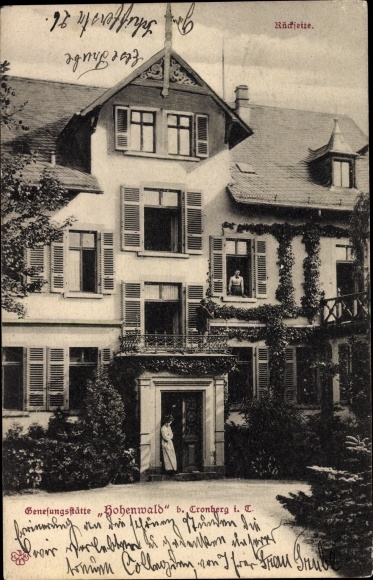 Ak Kronberg im Taunus, Genesungsstätte Hohenwald