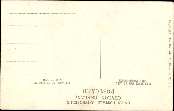 Postcard Sri Lanka Ceylon, Veddah&#39;s Wildmen, men with bows and arrows