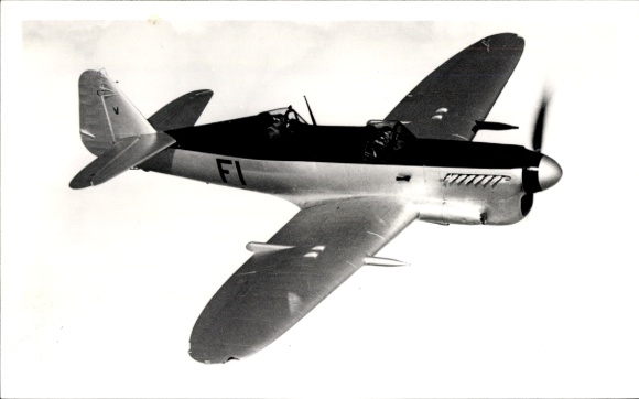 Photo British military aircraft Fairey Firefly FI