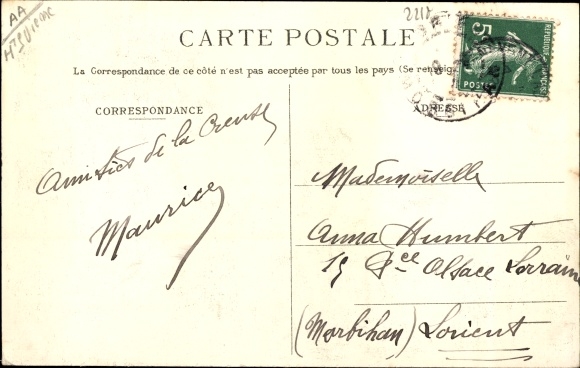 Postcard Saint Léonard de Noblat Haute Vienne, la Vienne, Brücke