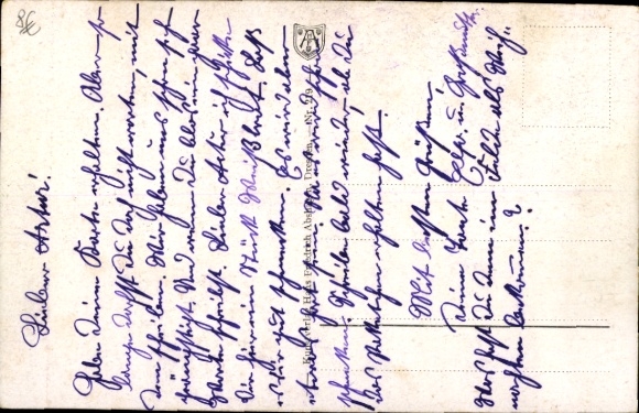 Artist Postcard Boy with Pig, The Darling of Town and Country