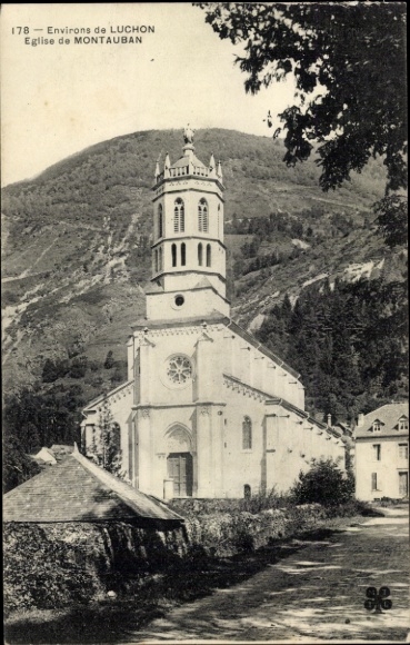 Ak Montauban Haute Garonne, Kirche