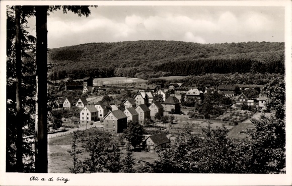 Postcard Au Windeck an der Sieg, general view