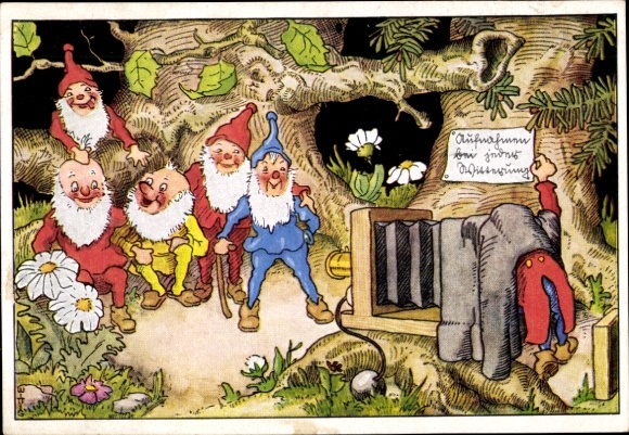 Artysta KP Wittig, Karl, w krainie krasnoludów