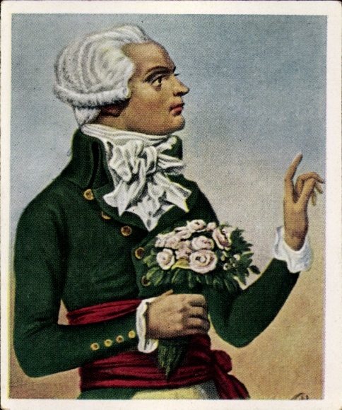 Collector's picture The Greats of World History Group 5 No. 99, Robespierre