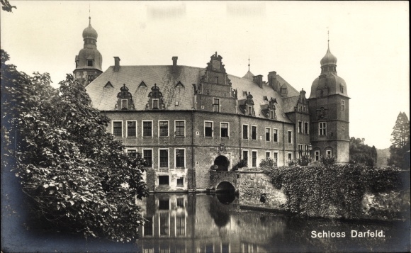 Ak Darfeld Rosendahl in Westfalen, Schloss Darfeld