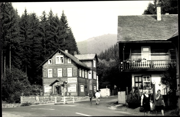 Zdjęcie KP Mellenbach Glasbach im Schwarzatal Turyngia, restauracja Zirkelstein