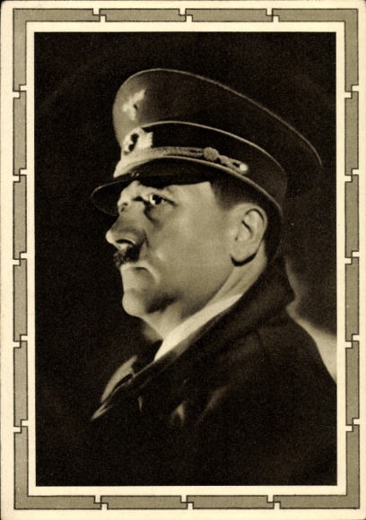Postwaardestukken Ak Führer en Rijkskanselier Adolf Hitler, Portret
