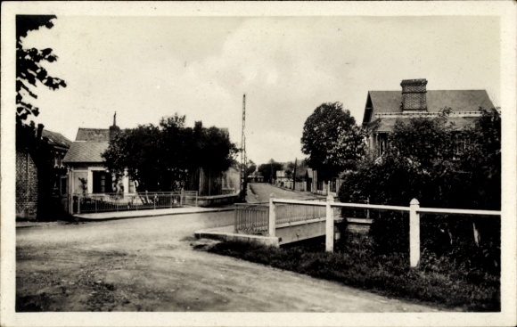 Postcard Gournay en Bray Seine Maritime, Rue des Pipets