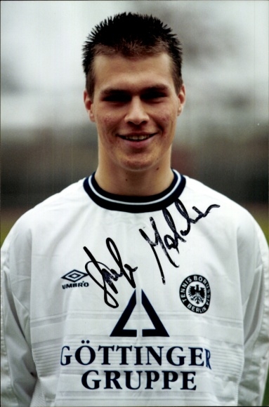 Autogrammkarte Fußballer Stefan Malchow, Tennis Borussia Berlin, Autogramm