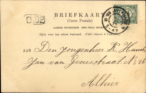 Ak&#39;s Gravenhage The Hague South Holland, Oranje Kazerne, Achterplaats