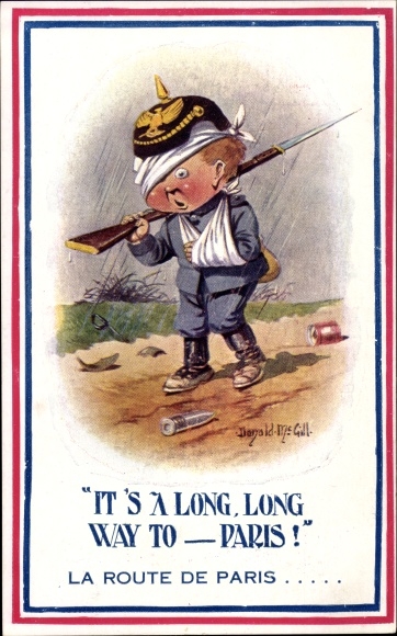 Artist PC McGill, Donald, It&#39;s a long way to Paris, German soldier