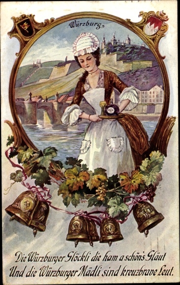 Artist PC Würzburg am Main Lower Franconia, Würzburger Glöckli, Mädli