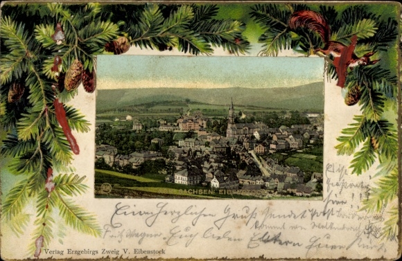 Ak Neustadt bei Coburg Oberfranken, Fliegeraufnahme
