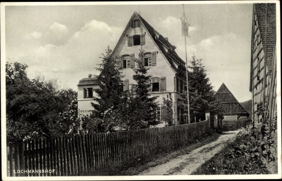 Ansichtkaart Altdorf bij Nuremberg in Midden-Franken Beieren, Lochmannshof