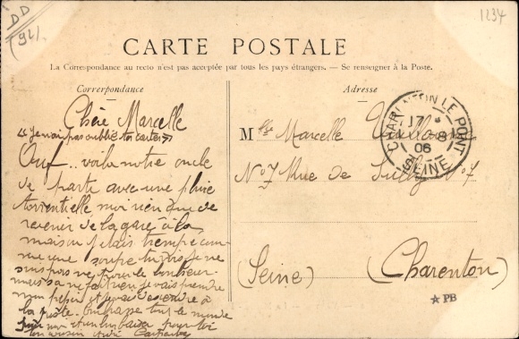 Postcard Vanves Hauts de Seine, The Town Hall