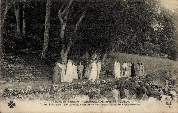 Postcard Périgueux Nouvelle-Aquitaine Dordogne, Chancelade, Theater de la Nature