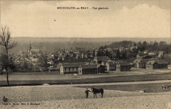 Ansichtkaart Neufchâtel en Bray Seine Maritime, algemeen beeld