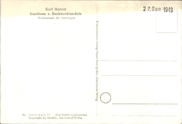 Waldenbuch w Wirtembergii, zdjęcie lotnicze, Burkhardtsmühle, basen odkryty, Siebenmühlental