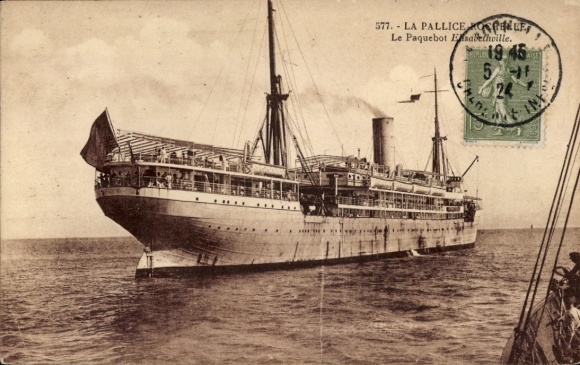 Ak-stoomboot Elisabethville, Belgische Lijn