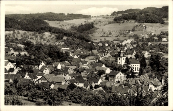 Ak Reichenbach Lautertal im Odenwald, Totalansicht