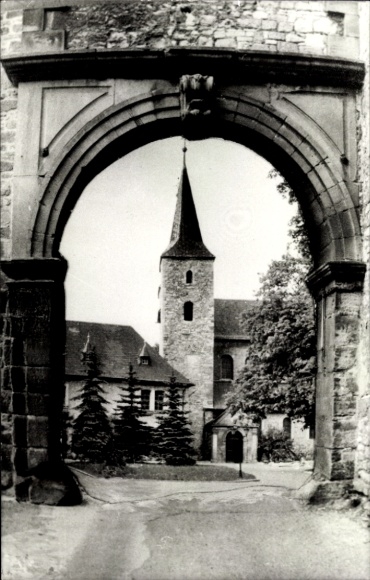 PC Huy am Harz, Huysburg, archway