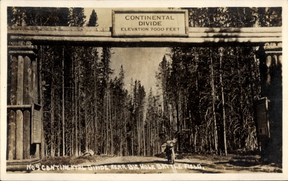 Ak Beaverhead County Montana VS, Continental Divide, Big Hole-slagveld