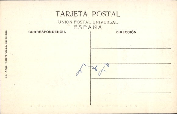 Postcard Poblet Tarragona Catalonia, Monasterio de Sepulcros de los Reyes, ruins