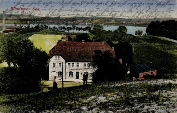 Ansichtkaart Glindow Werder an der Havel, Alpenrestaurant, meer