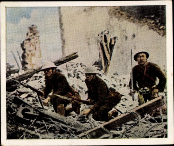 Collector's picture The post-war period No. 177, November 1931 Danger of war in the Far East, Japanese outposts