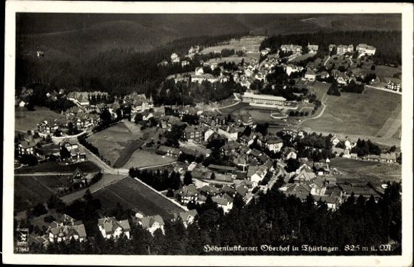 10 alte Ak Oberhof, diverse Ansichten
