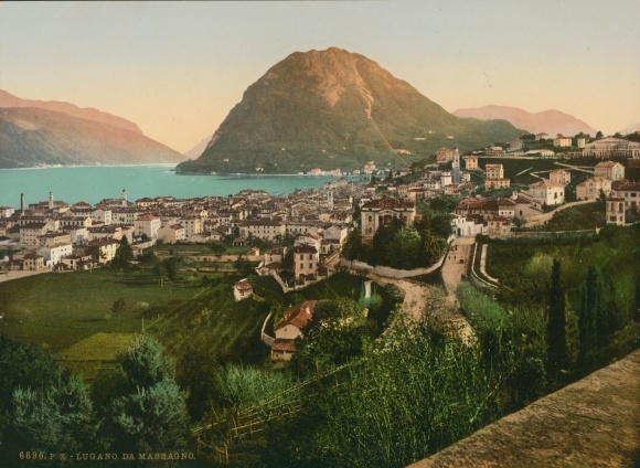 Photo Lugano Kt. Ticino Switzerland, cityscape