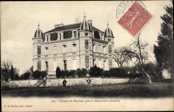 Ak La Souterraine Creuse, Chateau du Marchat