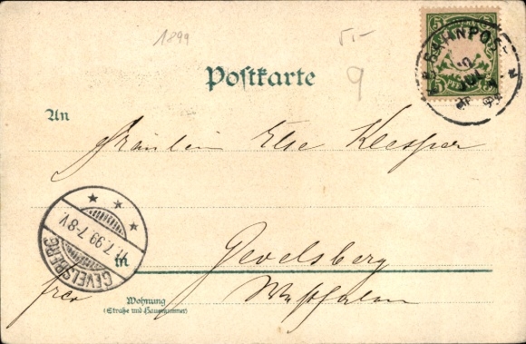 Chromo-Litho Berg am Starnberger See Upper Bavaria, Berg Castle