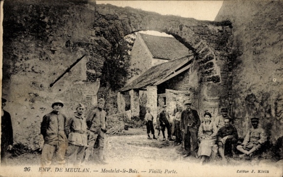 Ak Meulan en Yvelines, Montalet le Bois, Vieille Porte
