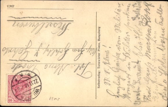 Postcard Schönwalde am Bungsberg Ostholstein, Elisabeth Tower