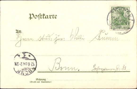 Postcard Werne in the district of Unna, thermal baths, spa house