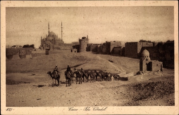 Postcard Cairo Cairo Egypt, The Citadel