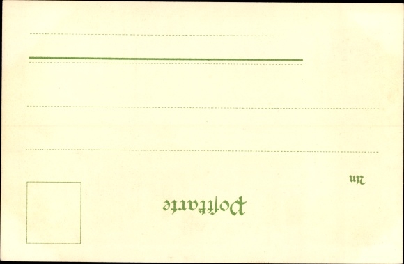 Chromo-Litho Munich, power and working machines exhibition 1898, main portal