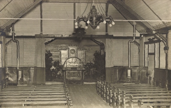 foto Ak Frankfurt an der Oder, krijgsgevangenenkamp, kapel