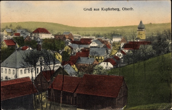 Ak Kupferberg in Opper-Franken, panorama