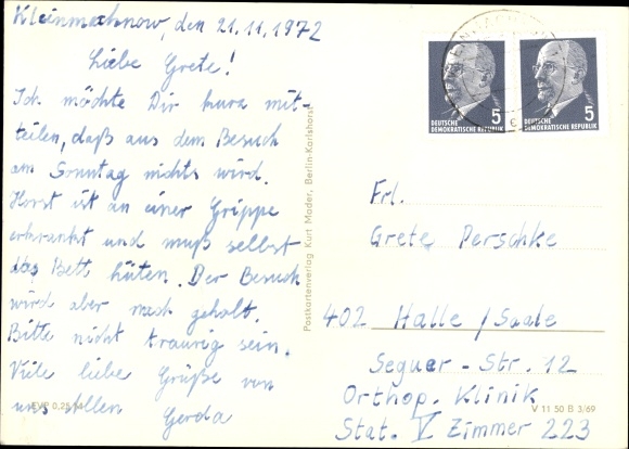 Ansichtkaart Kleinmachnow in Brandenburg, Hakeburg