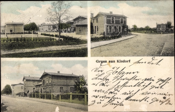 PC Kisdorf in Holstein, town views, street section