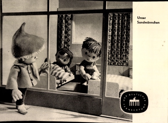 Postcard Our Sandman, Sandman, GDR German Television, S 19 63