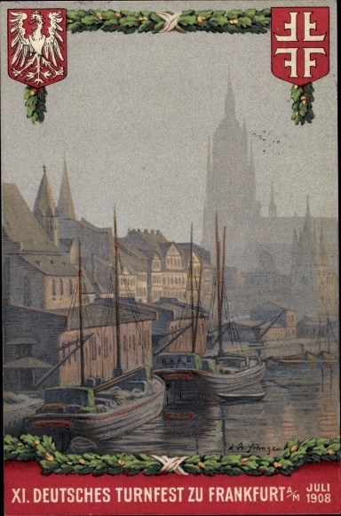 Artist PC Frankfurt am Main, XI. German Gymnastics Festival 1908